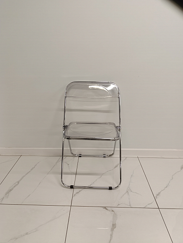 Пластиковый стул Fold складной clear из шоурума 1